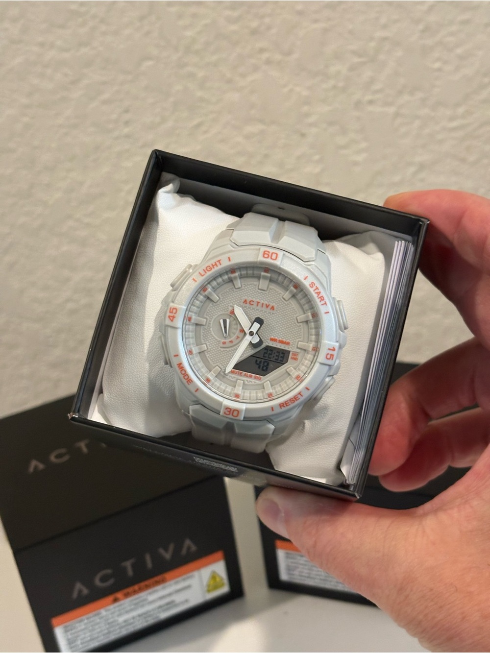 Activa Spry X Invicta Digital Essentials Men’s Watch 53mm ABS Grey